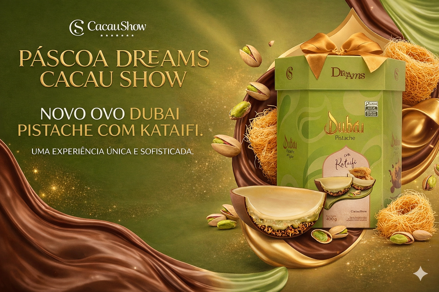 Banner Promocional Cacau Show 2